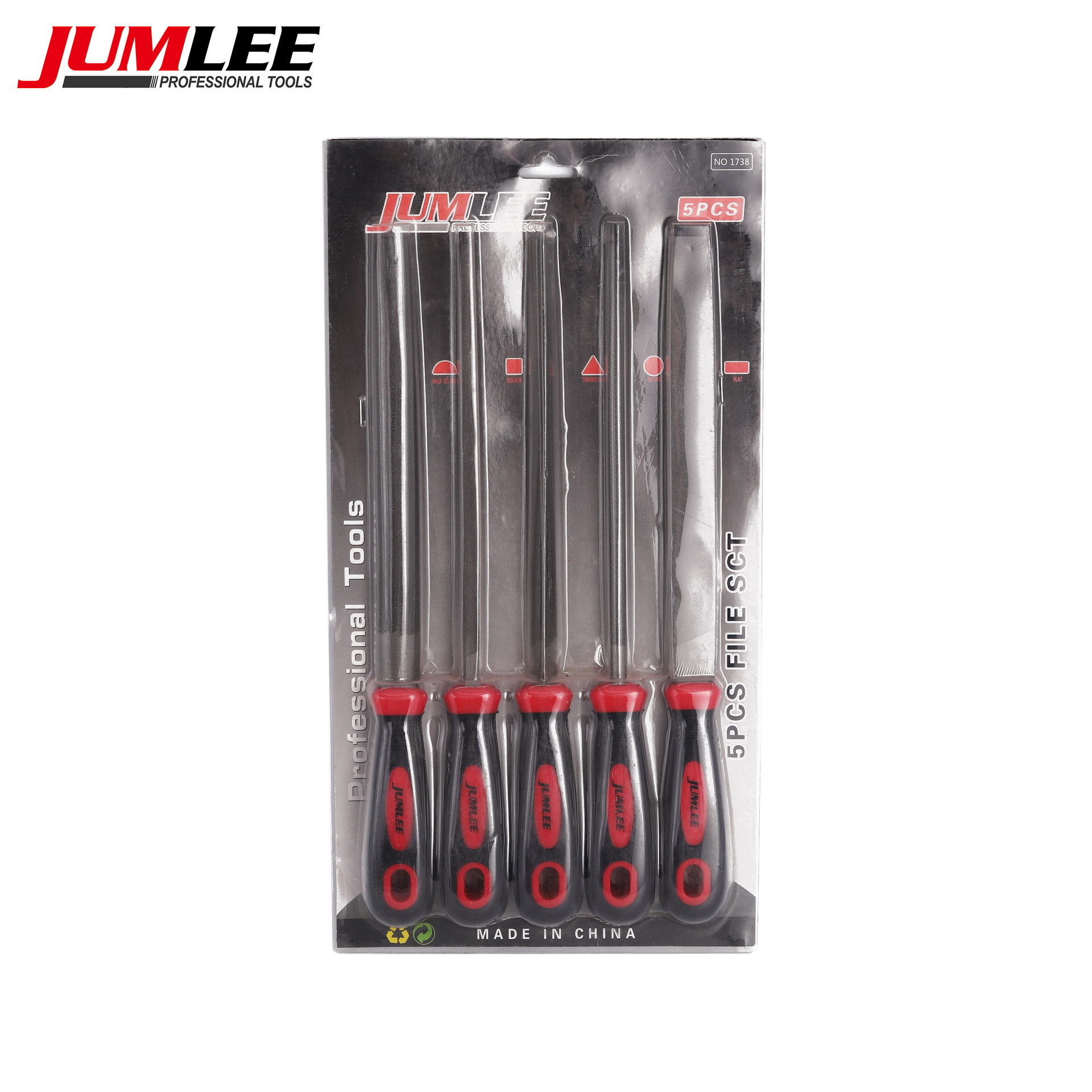 5-piece set of high-hardness carbon steel files, mixed files, triangular flat round files, woodworking small files, grinding tools pic 5