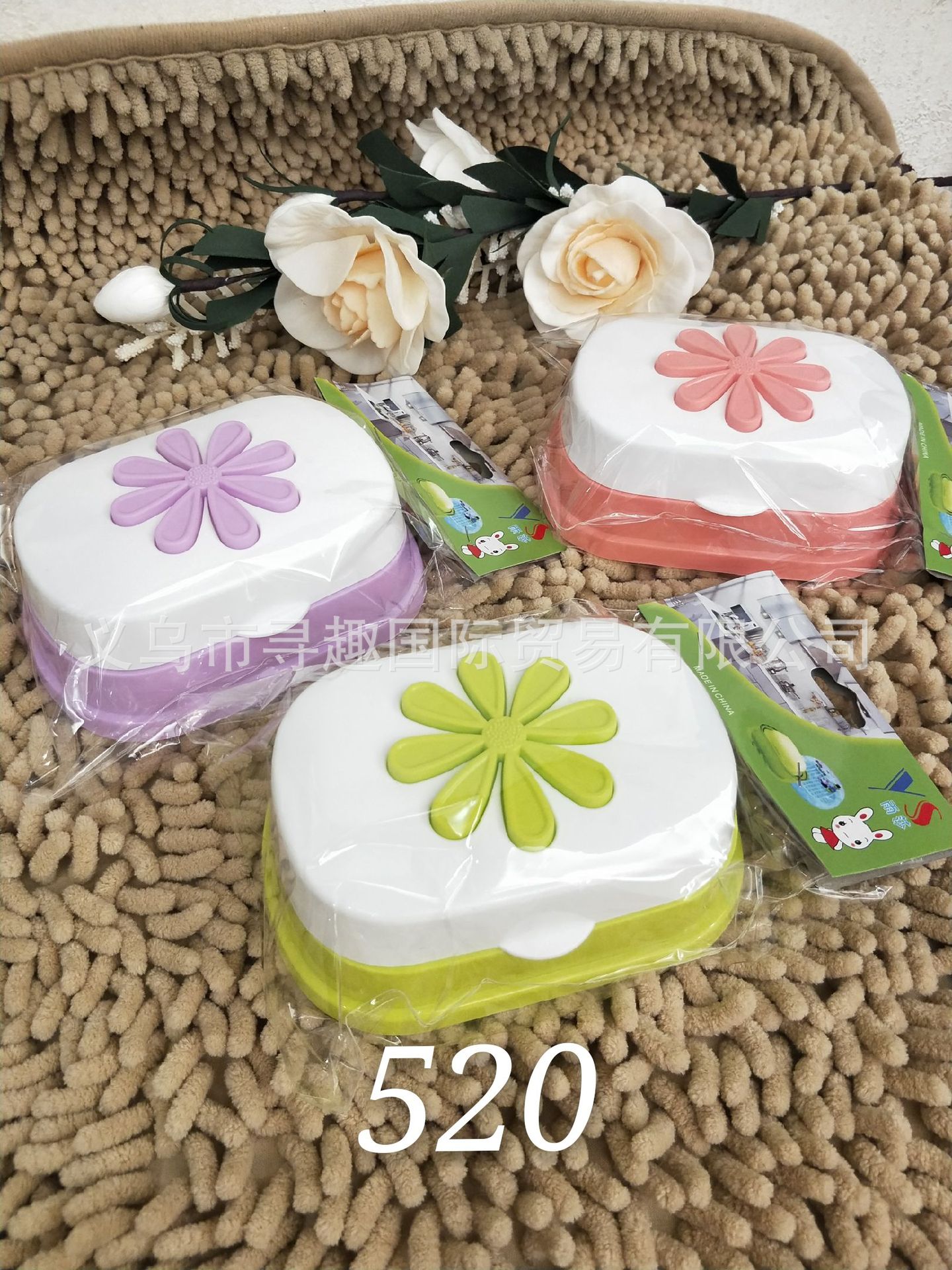 A variety of cross-border foreign trade soap storage boxes are available for selection. Cartoon wall-mounted soap boxes without punching holes are available for wholesale pic 43