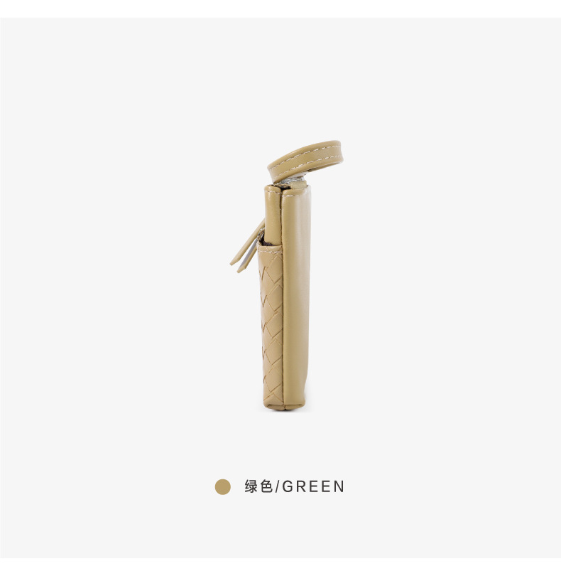 新款大容量编织纹女士手拿包批发零售 跨境热销高级感女钱包包袋详情17