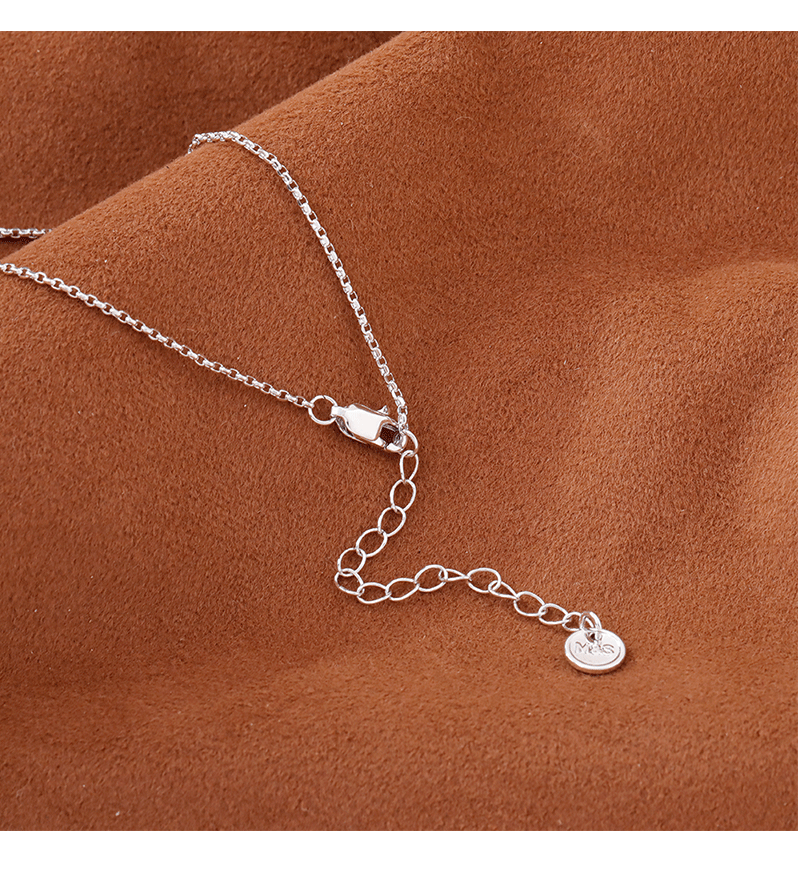 Hyacinth moda luz extravagancia brillo azul mar circonitas colgante collar mujer otoño invierno 2025 nuevo moda cuello de marea cadena clavícula pic 7