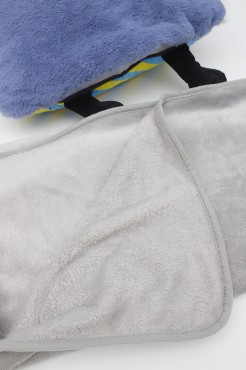 卡通可爱抱枕毯子二合一 康乐屋动物法兰绒车载空调午休毯订货制详情15