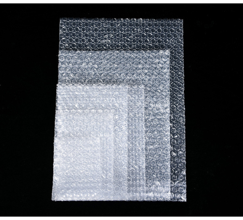 Transparent bubble express bags, thickened packaging bubble bags, small batch free shipping, transparent shockproof express bubble bags wholesale pic 10