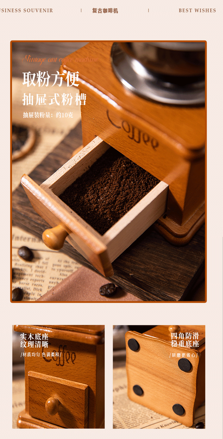 Year-end party gift, coffee machine gift box, high-end business souvenir, creative birthday gift for girlfriend and best friend, practical and ins style pic 7