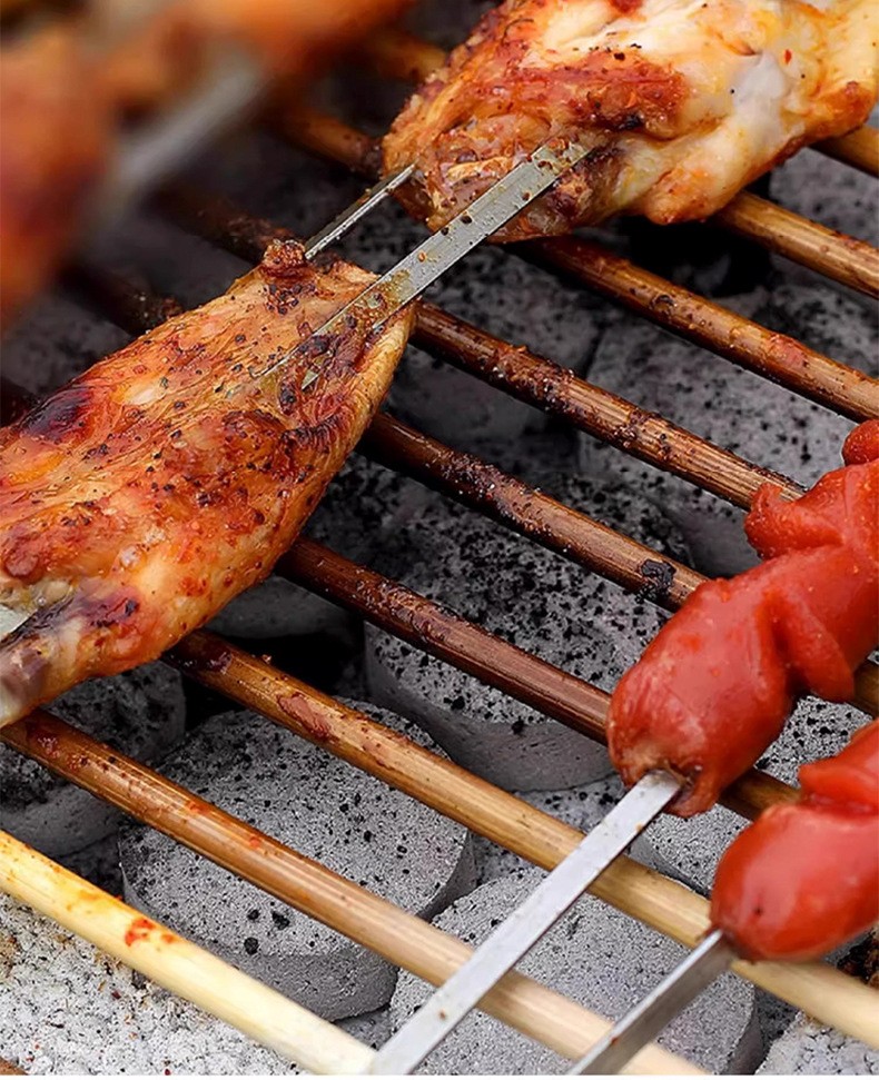 速燃炭烧烤碳木炭无烟碳果木炭室内引火户外家用煤球围炉煮茶炉子详情9