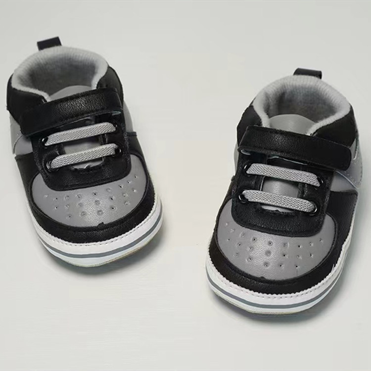 Hansheng 0-1 year old baby shoes, rubber-soled anti-slip walking shoes, Spring and autumn Baby Sports shoes pic 7