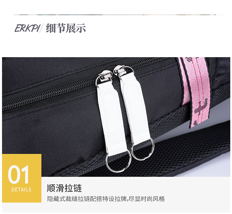 Classic style casual and fashionable hand-held shoulder accessory Korean-style pendant pattern backpack pic 14