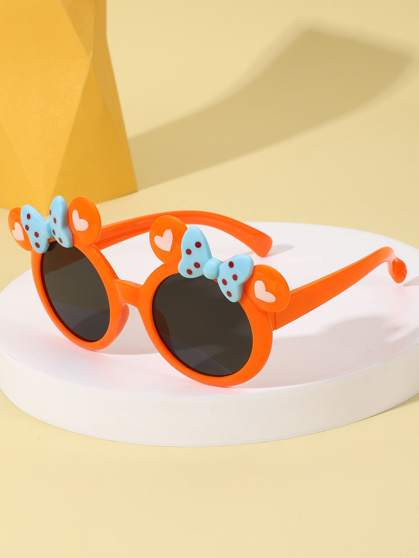 Verano nuevos niños gafas de sol moda lindo dibujos animados mickey baby shades personalidad niñas gafas de sombra pic 7
