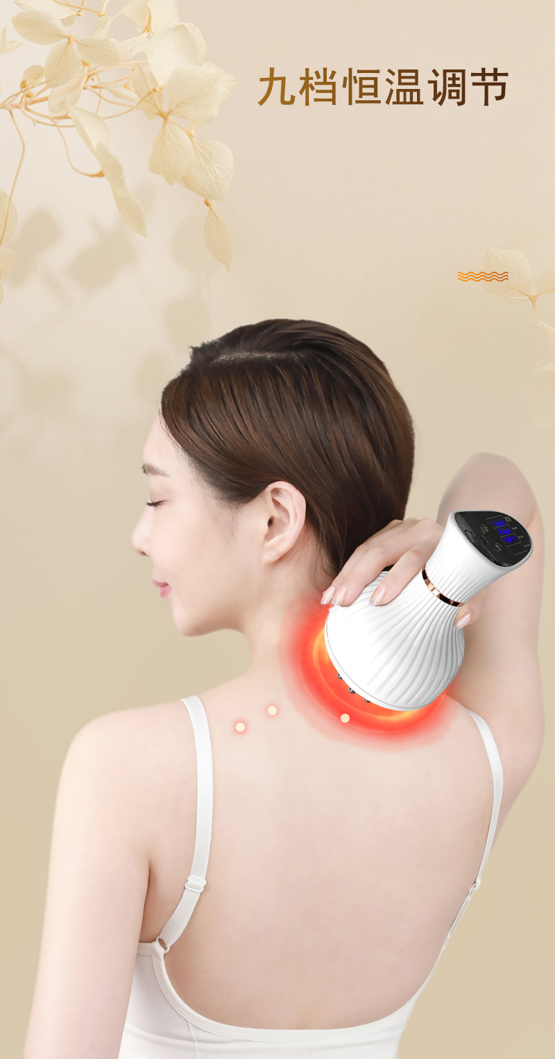美容院经络刷刷腹电动微电流经络疏通仪脉冲电动全身按摩仪柔腹仪详情3