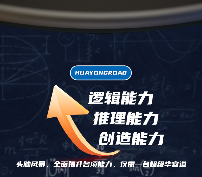 Learn from Youma Smart Phantom Color Huarong Road Slide Rail Type multi-level induction pass-through logical thinking Training Puzzle toy pic 5