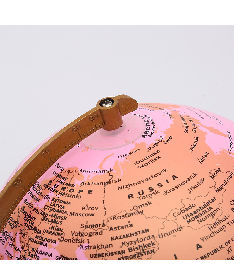 精峰20CM英文高清地球仪地理教学用品趣味书房装饰品创意节日礼物详情12