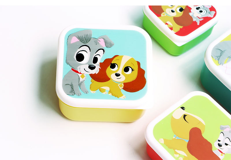 Bangduo - Cartoon bento Box, fresh-keeping box, storage box, Food-grade rice portioning, microwaveable plastic lunch box pic 7