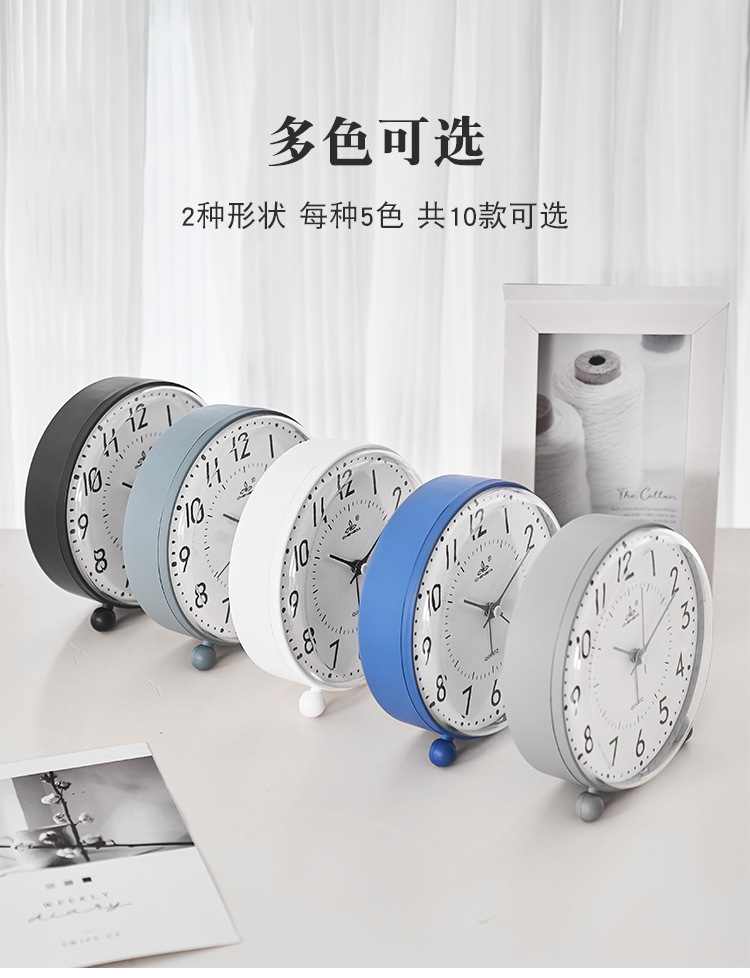 简约台式钟大尺寸数字钟表桌面学生闹钟A319-A320详情6