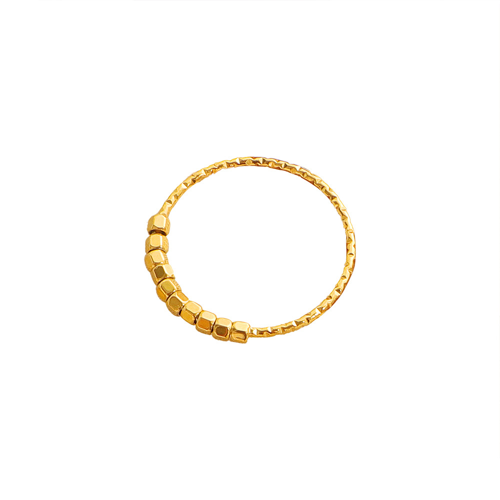 钛钢戒指精致小方块十全十美指环个性百搭气质不掉色食指女小方糖详情7