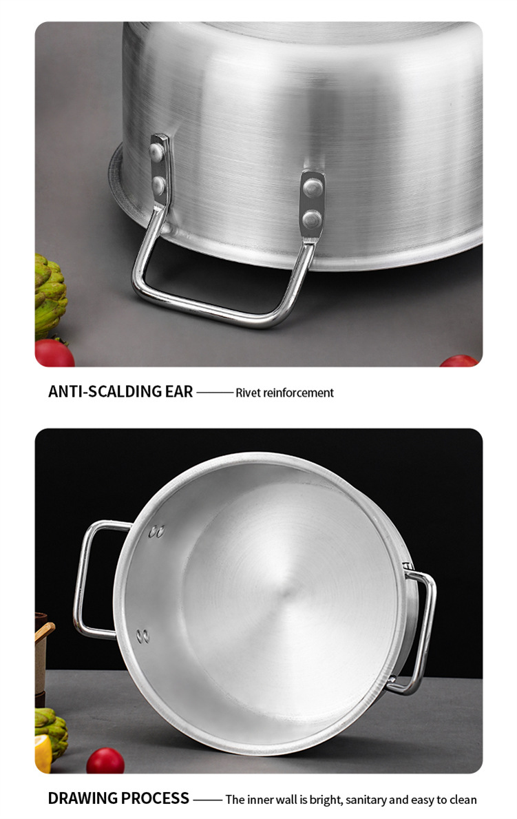 7-piece set of foreign trade kitchenware for Africa - aluminium pot Set 7-in-1 Pot set pic 19