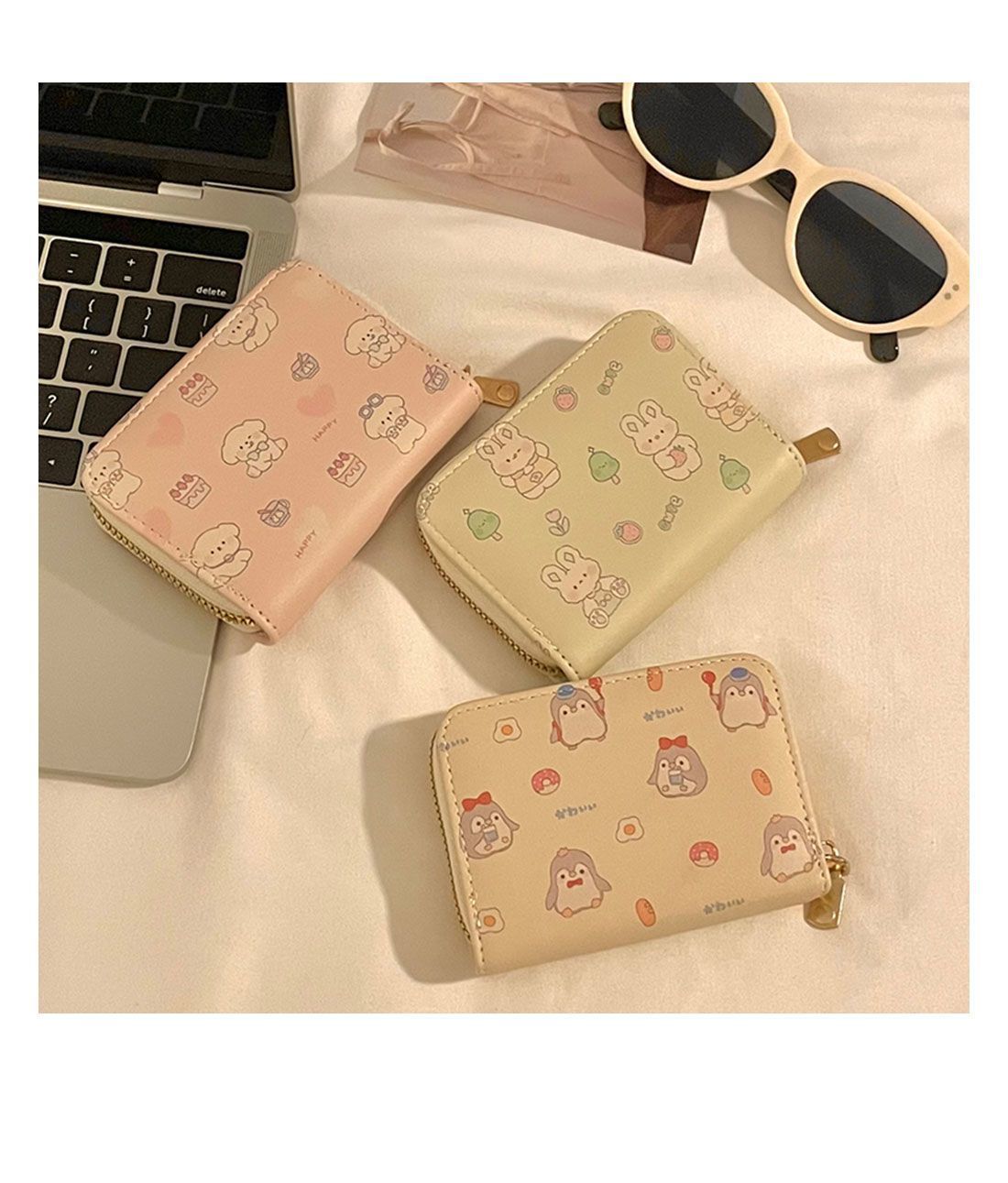 可爱卡包女款大容量超薄多卡位小巧卡套驾驶证件收纳包便携零钱包详情8