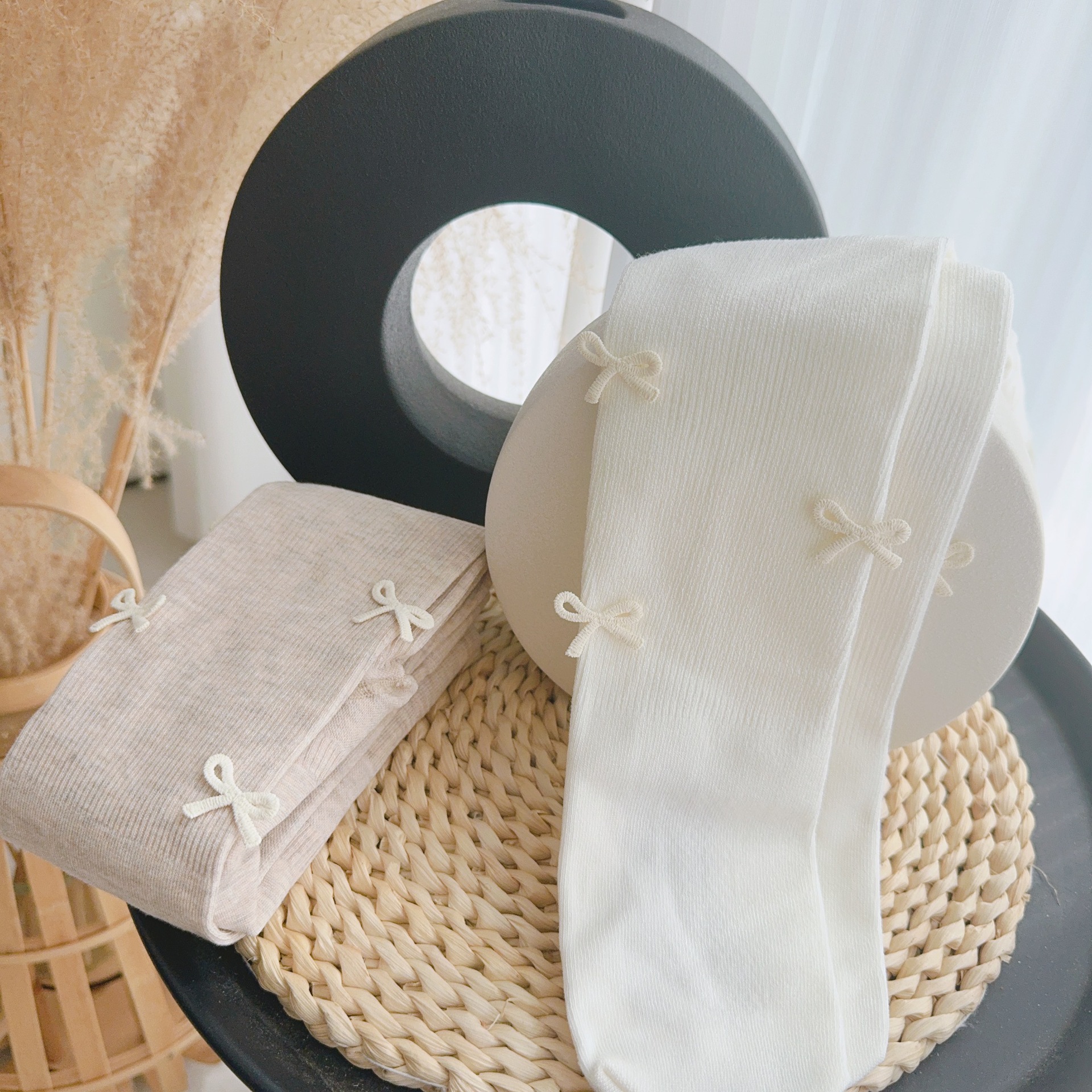 女童打底裤春秋冬薄绒中厚款一体宝宝白色外穿加绒加厚儿童连裤袜详情5