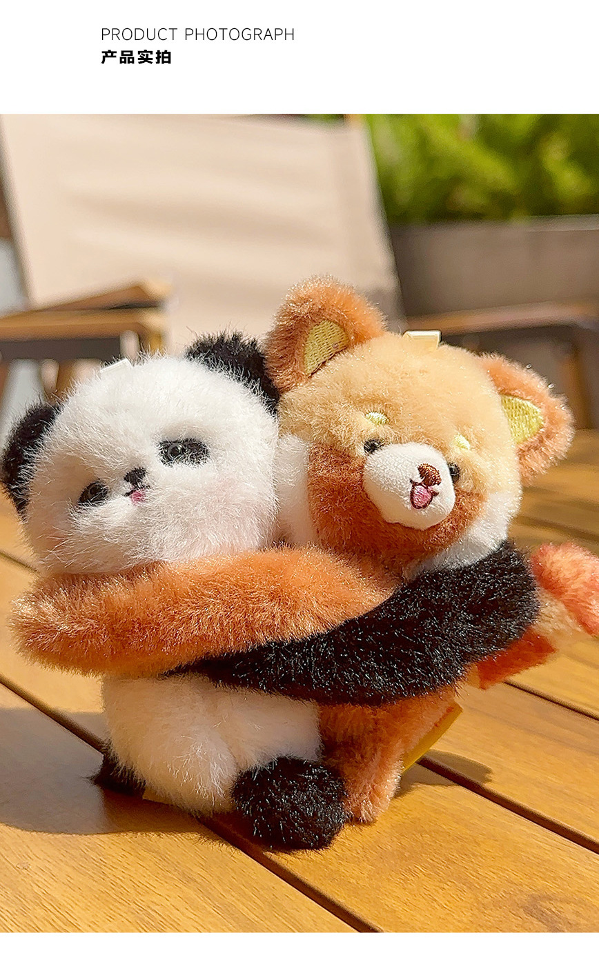 Best friend style puppy plush keychain schoolbag pendant pic 12