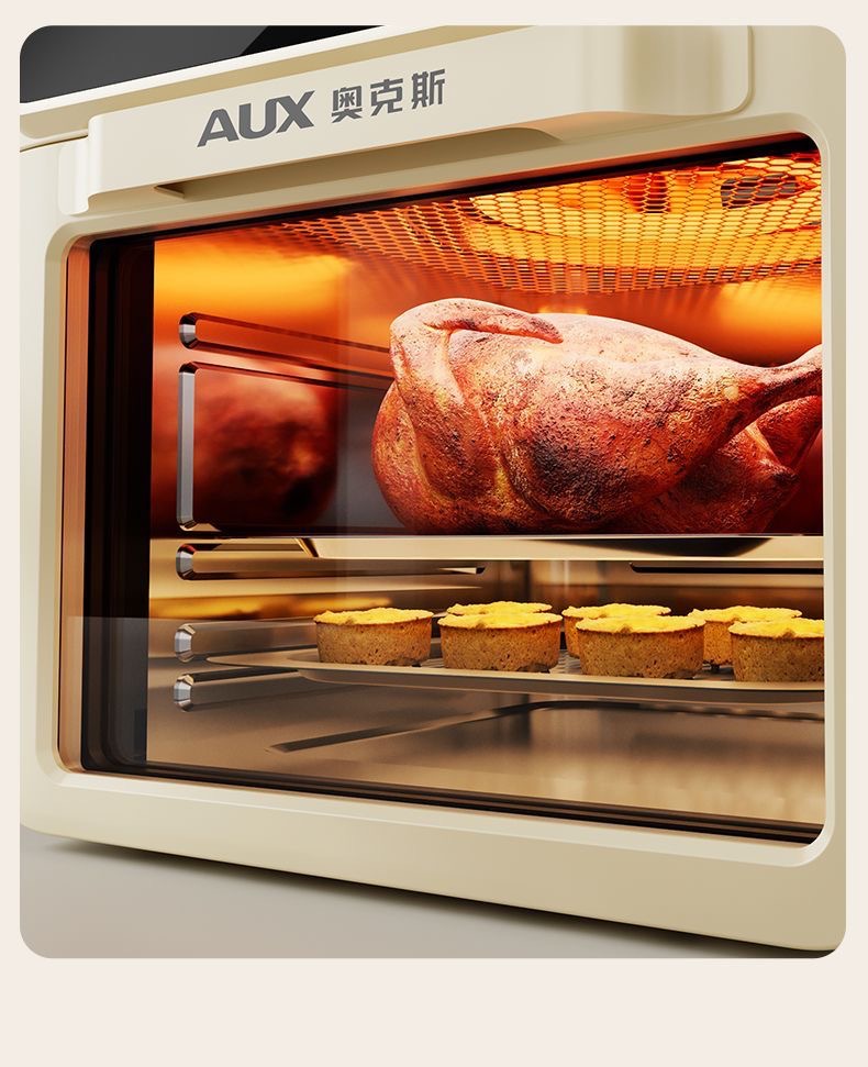 Brand air fryer visual model, multi-functional household smart large-capacity fully automatic microwave oven, French fries machine oven pic 34