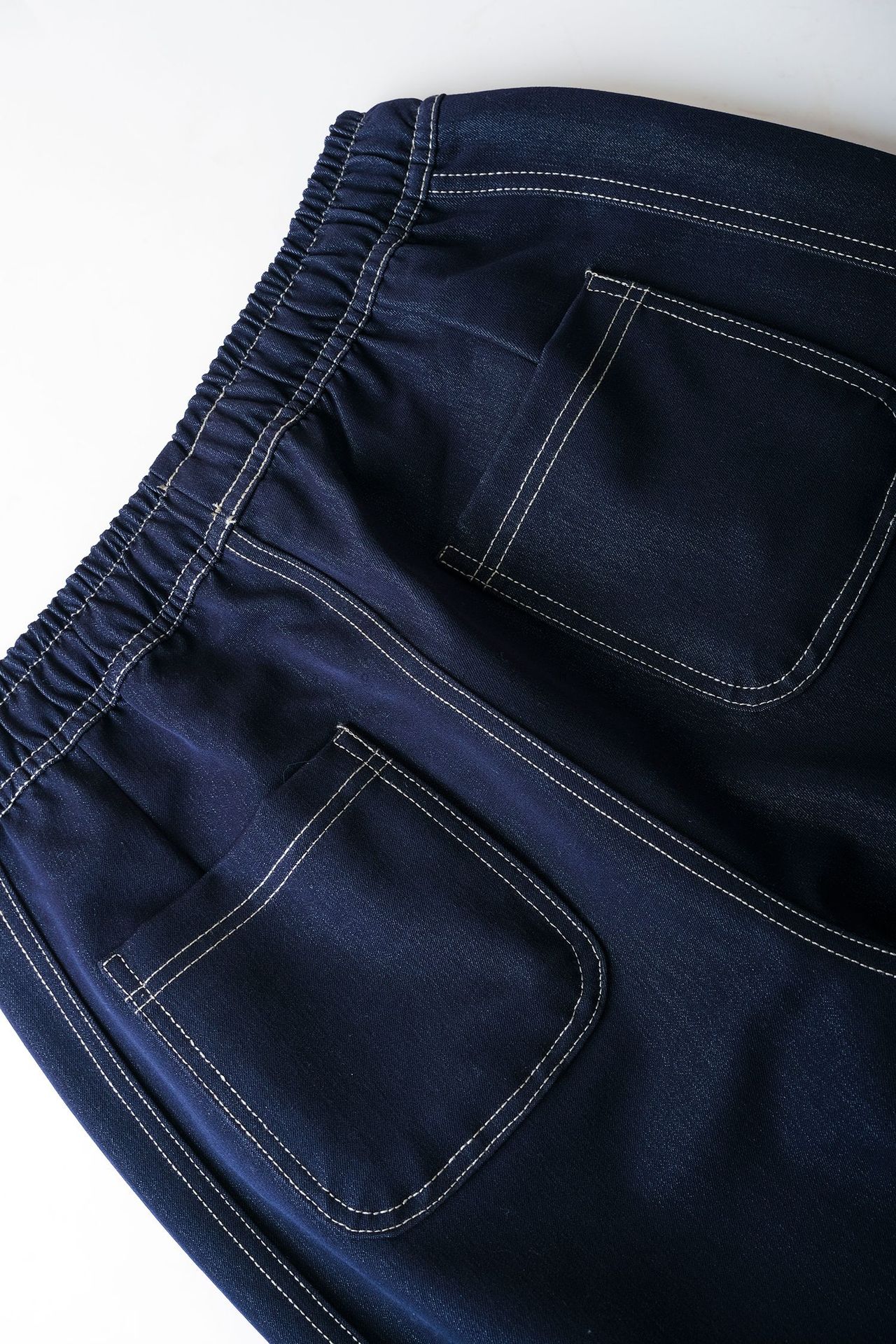 Slim and flattering ~ Casual retro wide-leg jeans for women in early spring, loose and slimming, straight-leg pants with a drawstring effect pic 18