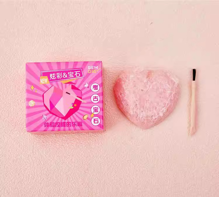 七彩宝石挖掘盲盒猜猜乐儿童DIY考古发掘趣味探索游戏幼儿园礼物详情5