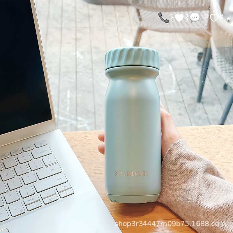 New outdoor lightweight portable insulated cup, ultra-light water cup gift wholesale, fashionable, high appearance level, portable sports pic 5