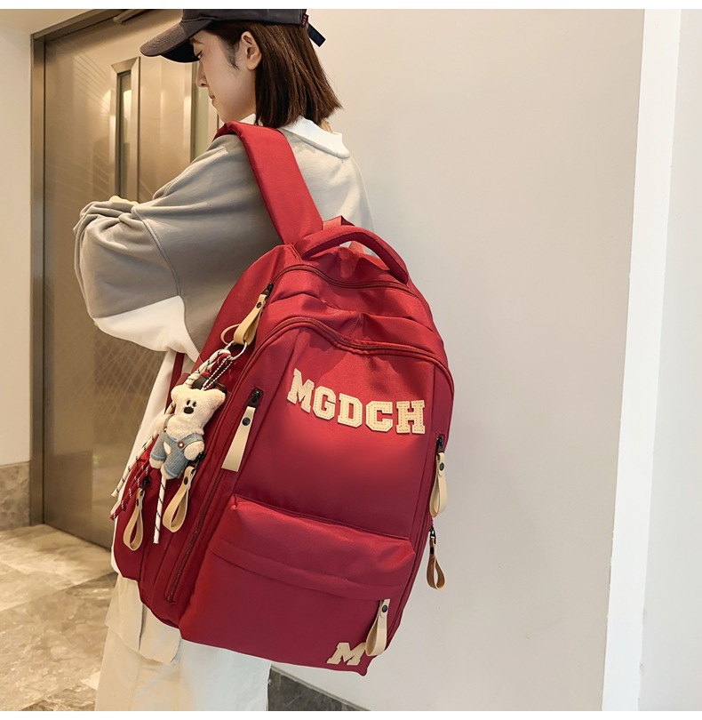 大容量多层书包初中生男女高中生双肩包减负护脊超轻便电脑背包详情21