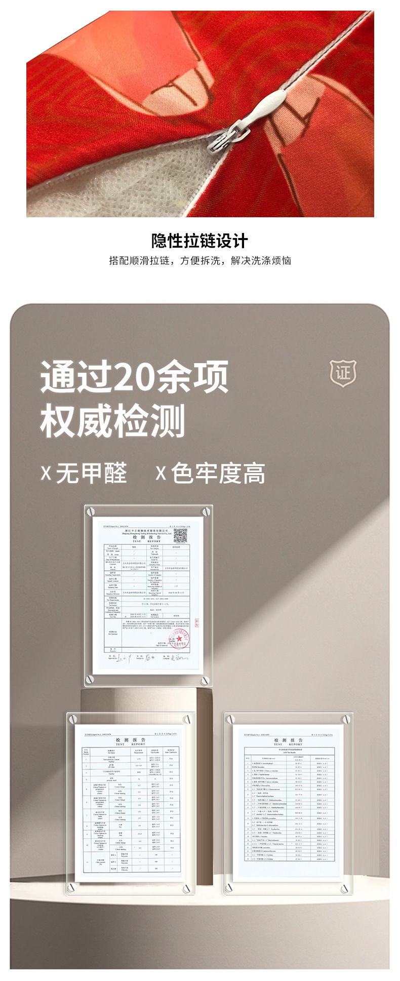 Christmas tree polyester printed pillowcase, Christmas sofa decorative pillow cover, cross-border new Amazon cushion cover pic 12