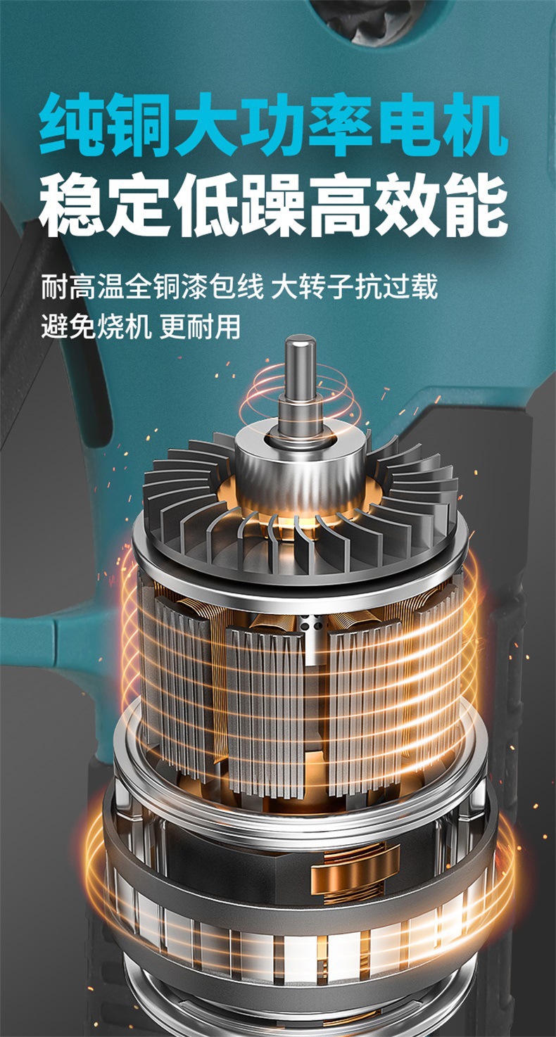 园艺园林多功能充电锂电池伸缩杆锂电锯修枝剪大功率电动工具套装详情10