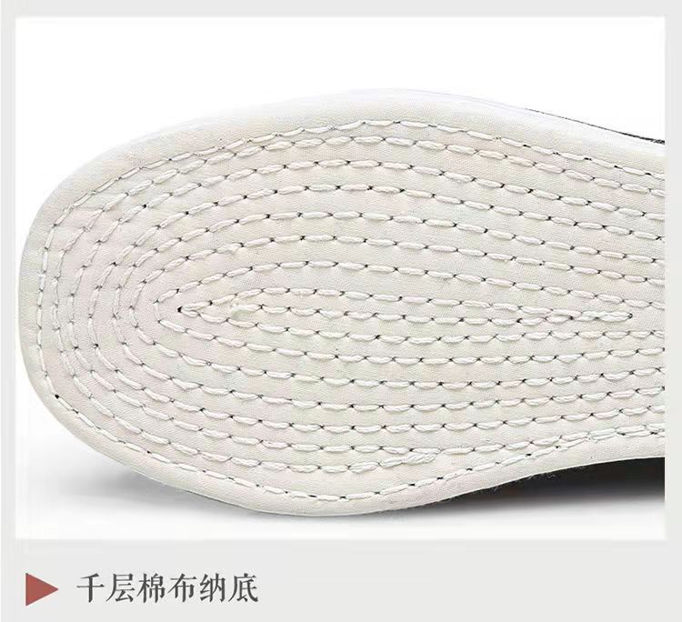 老北京布鞋男手工千层底布鞋一脚蹬布鞋透气舒适男士户外工作鞋详情7