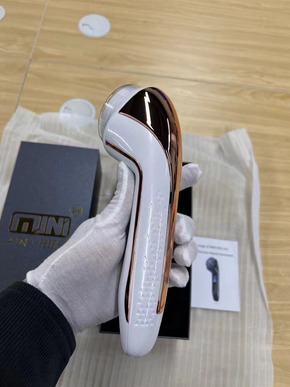 跨境四合一hifu超声刀美容仪rf射频仪微电流脸部提拉紧致按摩仪详情17