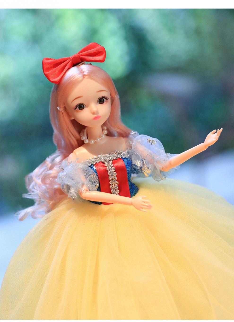 依甜芭比娃娃礼盒套装生日礼物闪光婚纱娃娃过家家洋娃娃女孩玩具详情20