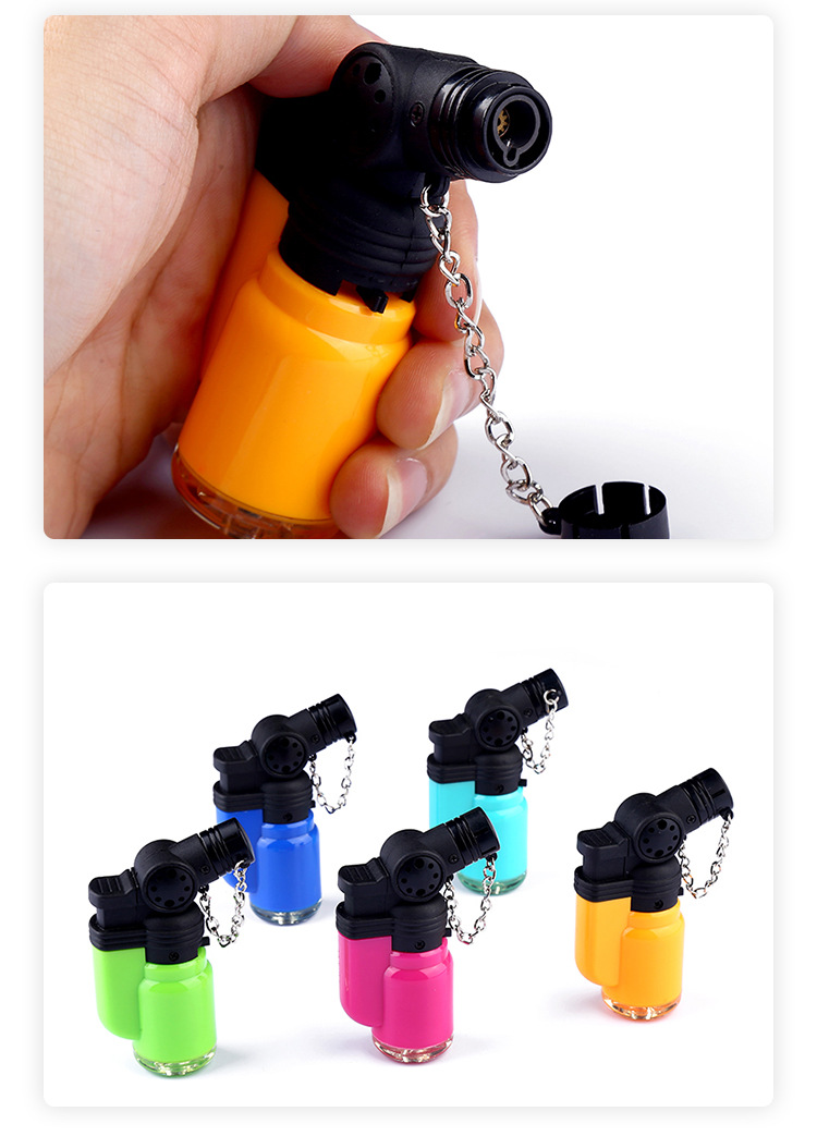 金属防风打火机点艾灸艾条焊枪点火器神器点火器直冲充气喷枪火机详情11