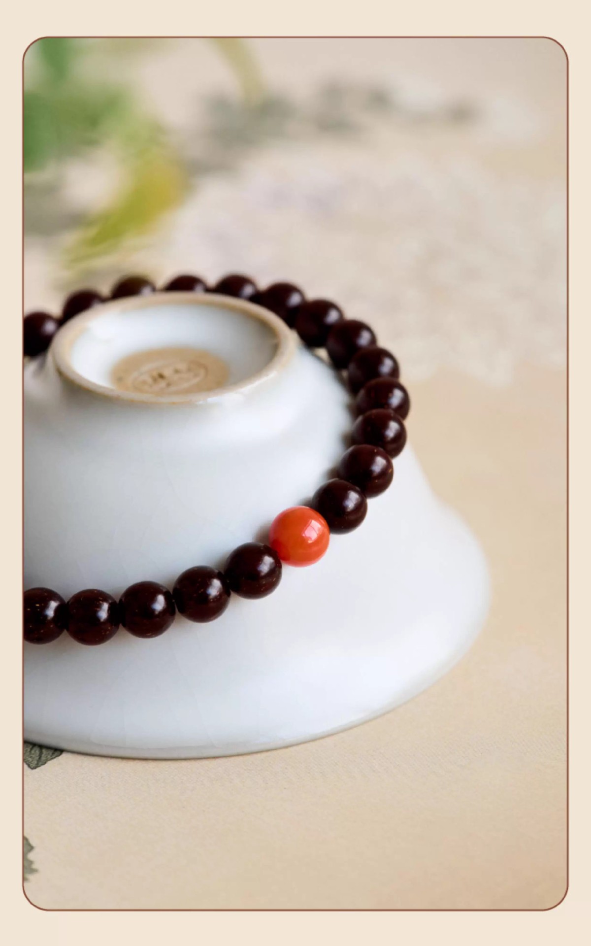 厂家批发印度小叶紫檀手串满金星天然檀香木质手链女高密老料念珠详情11