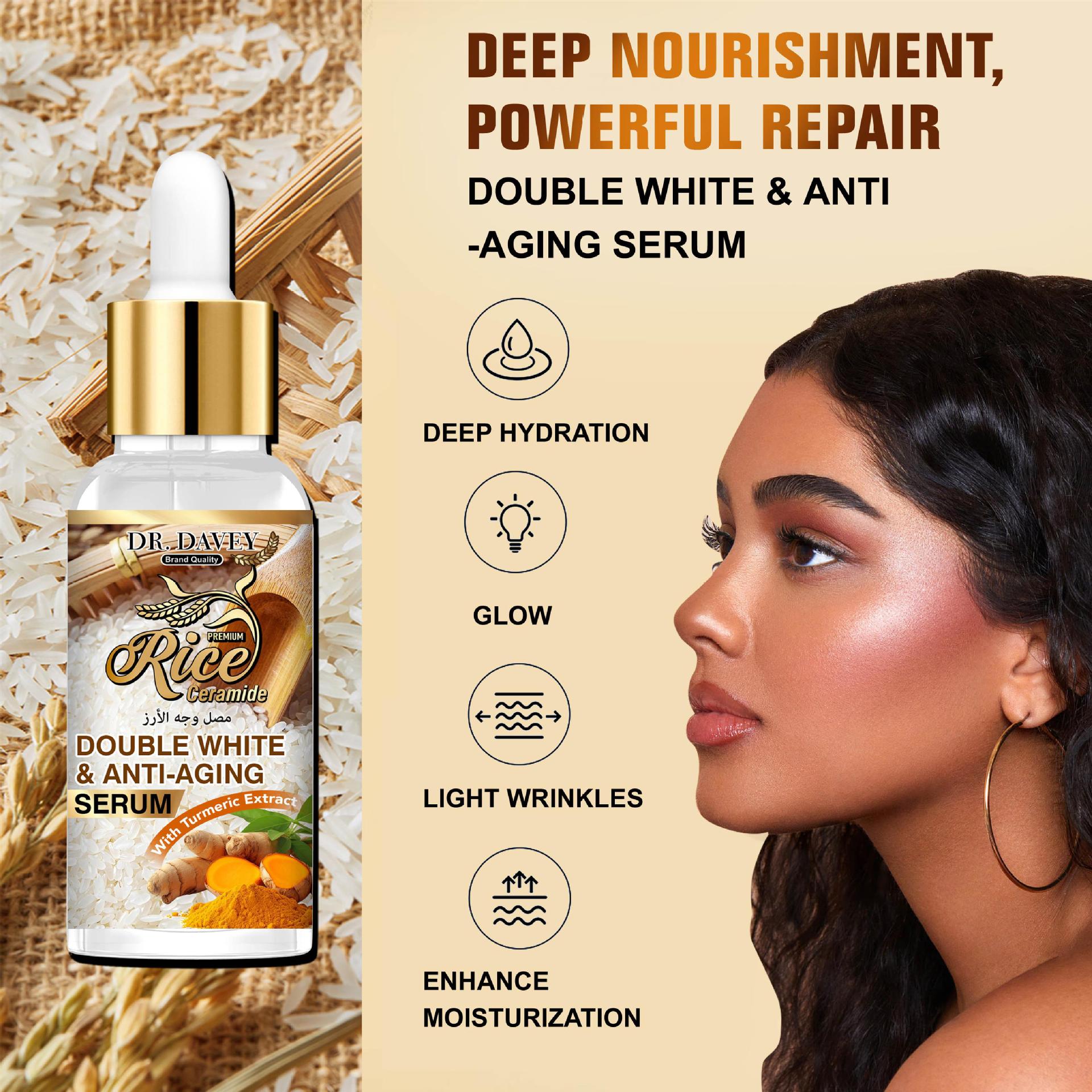 DR.DAVEY Rice serum is a hydrating, moisturizing and nourishing facial essence pic 5