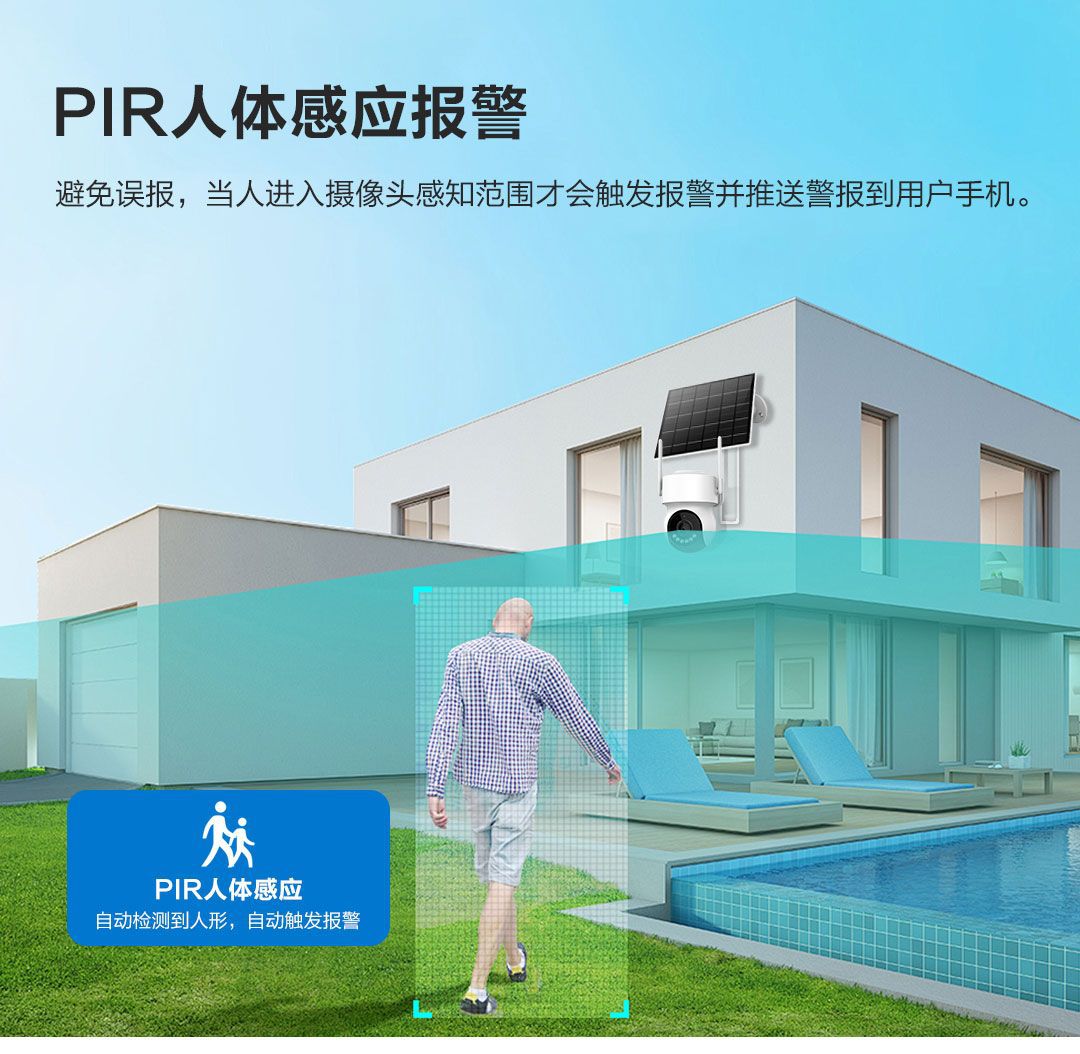 icsee dual-eye gun Ball 4G AOV solar monitoring Asia-Pacific version low-power IPcam pic 7