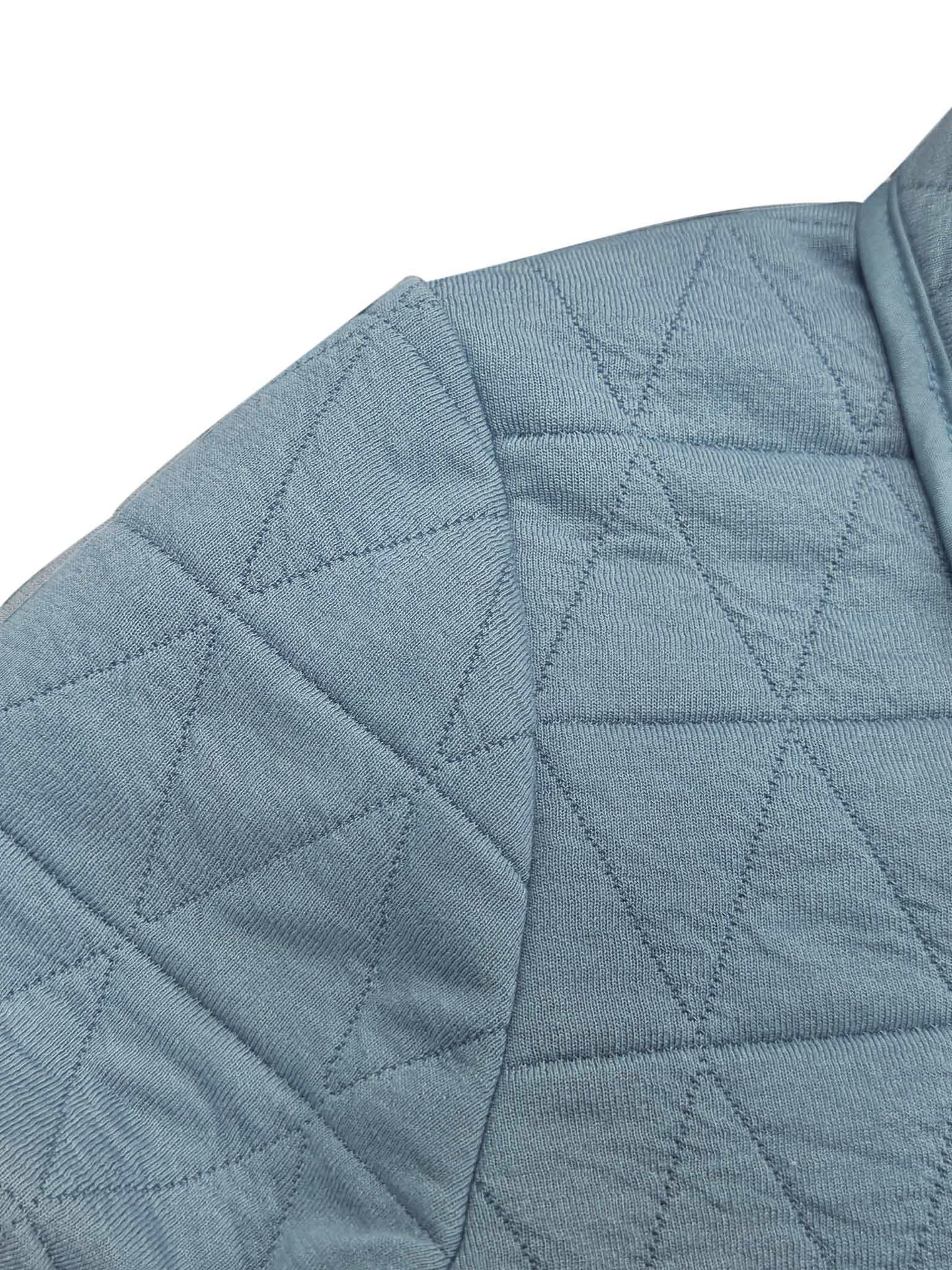 Cross-border cross-border foreign trade wholesale 2025 autumn/Winter new style European and American style quilted thread decorated simple solid color round neck loose cotton-padded jacket pic 9