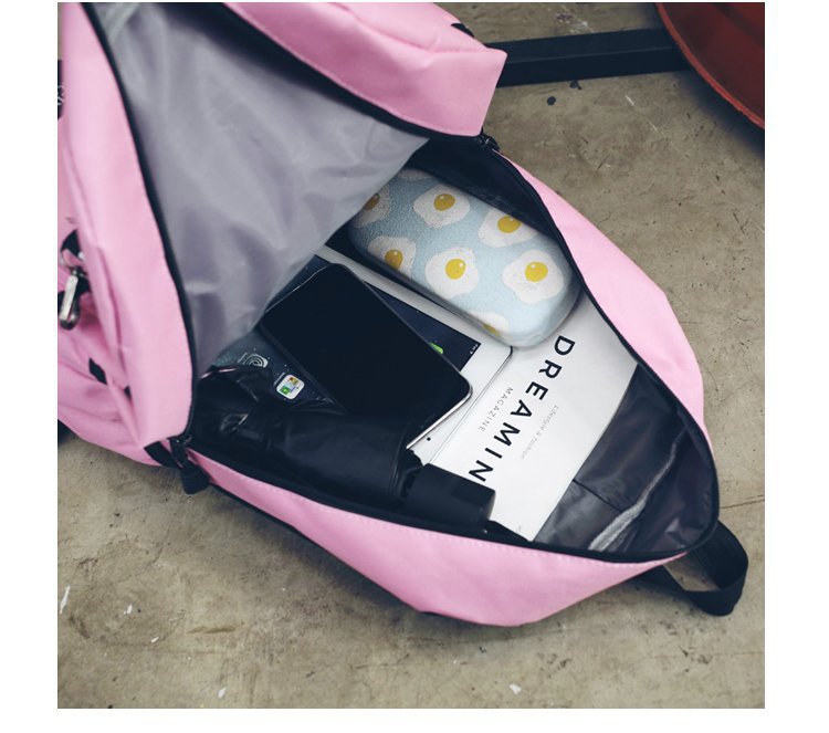 2026新款学生双肩包韩版时尚潮流初中高中生背包情侣旅行书包批发详情45