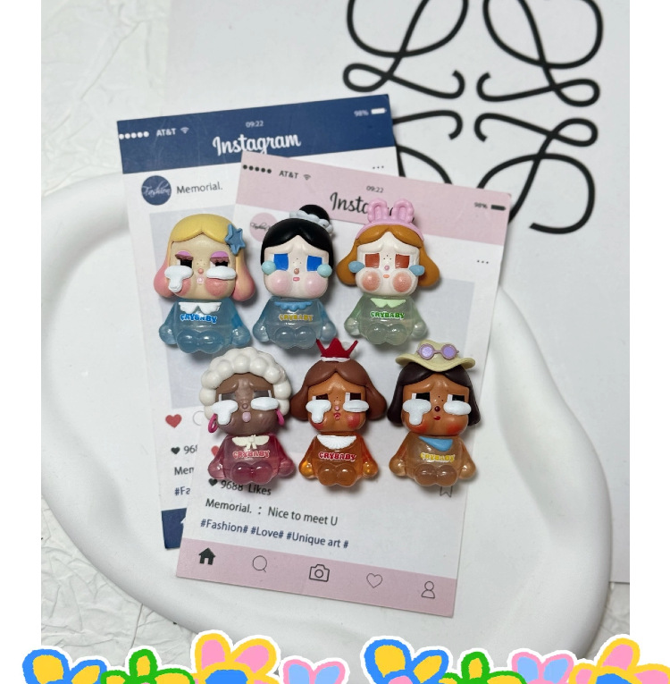 泡泡玛特萌粒改娃DIY盲盒挂件摆件现货批发可爱公仔儿童礼物工艺品装饰品详情7