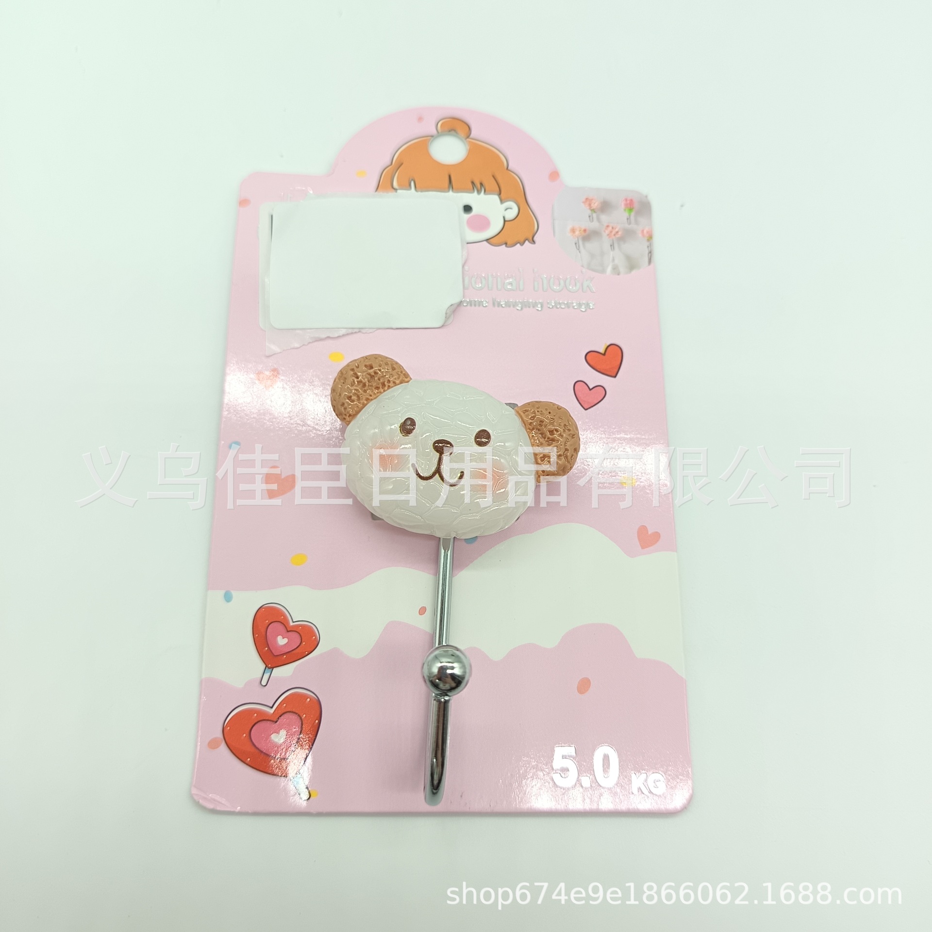 Cross-border best-selling cute animal-shaped sticky hooks, creative high appearance level hooks, traceless hooks, strong hooks wholesale pic 4