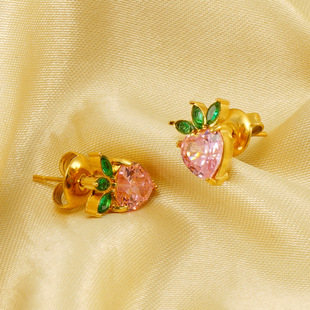 钛钢2023网红爆款小众设计感耳环女欧美复古风五角星耳圈耳饰批发详情2