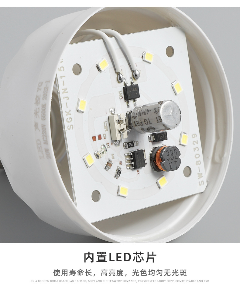 Intelligent sound and light control led bulbs for household corridors, passageways and corridors, human body infrared radar, human body sensor lights pic 18