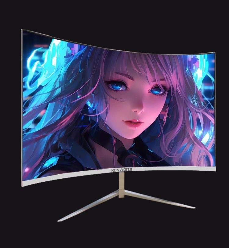 24-inch 4K flat curved borderless display, 27-inch IPS desktop computer, 22-inch monitor, 144Hz screen pic 22