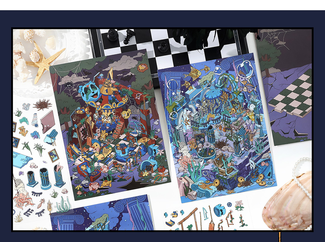 墨言Infeel.MePET白卡造景贴纸 今日营业中第十三弹 微缩立体贴纸详情6