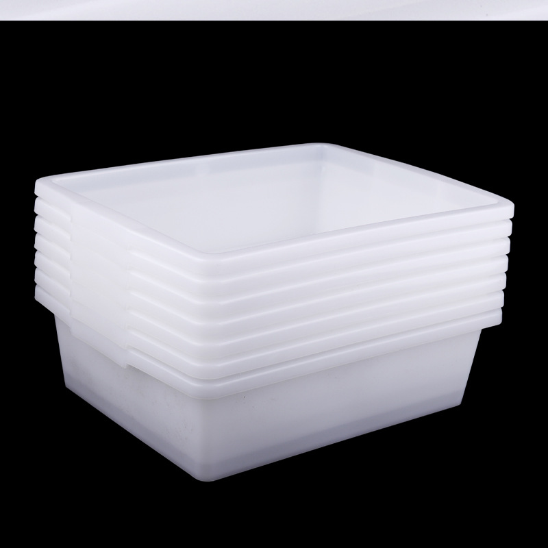 塑料盒长方形冰盘商用厨房地摊食品麻辣烫菜品展示超市零食收纳盒详情9