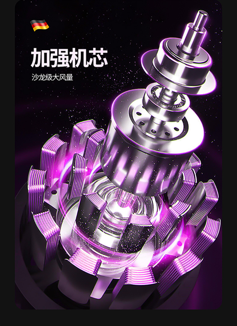 厂家批发吹风机大功率 家用大风力电吹风 冷热蓝光速干吹风筒代发详情4