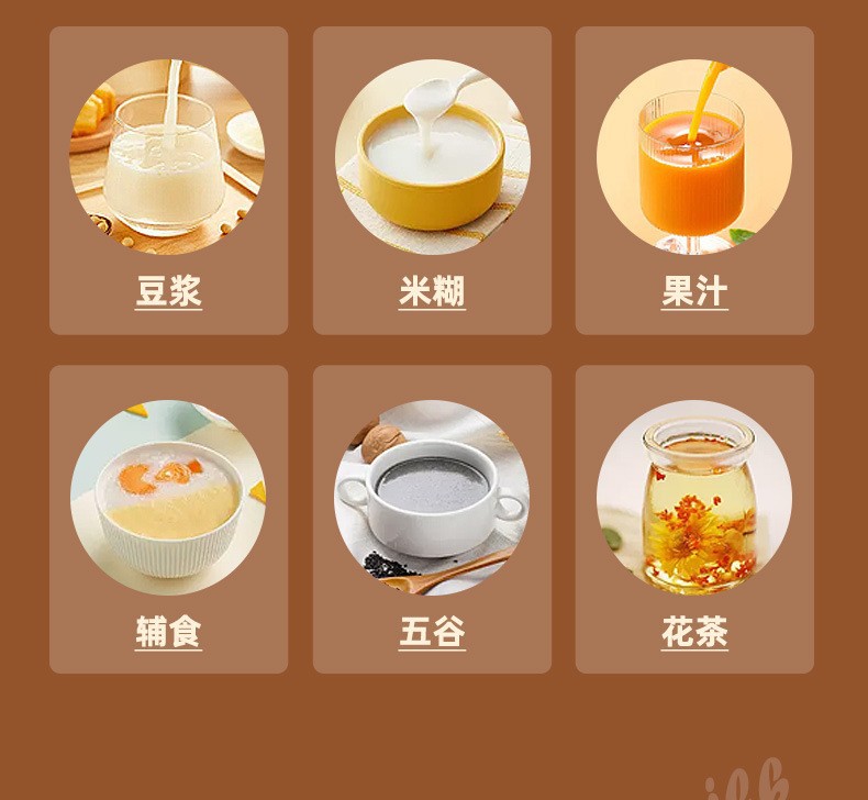 OSTMARS豆浆机工厂直供全自动家用小料理机多功能欧规美规破壁机详情12