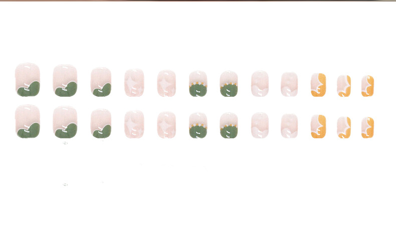 碧纤姒语穿戴甲美甲甲片少女纯欲腮红甲冰透假指甲甜美仙气指甲片详情2
