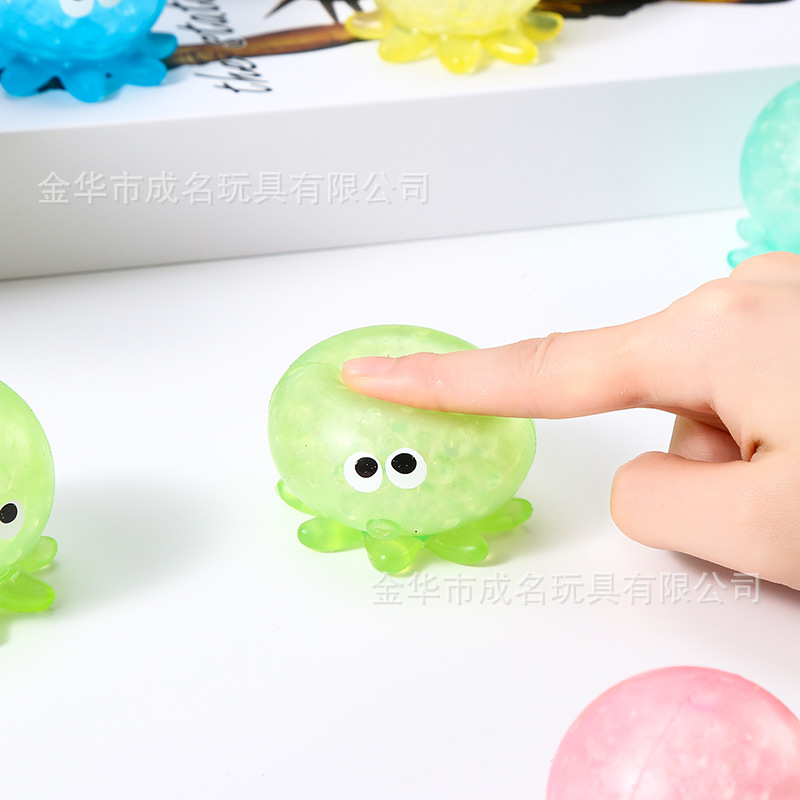 小红书跨境亚马逊TPR减压发泄挤压珠子乌贼章鱼捏捏乐解压玩具详情3