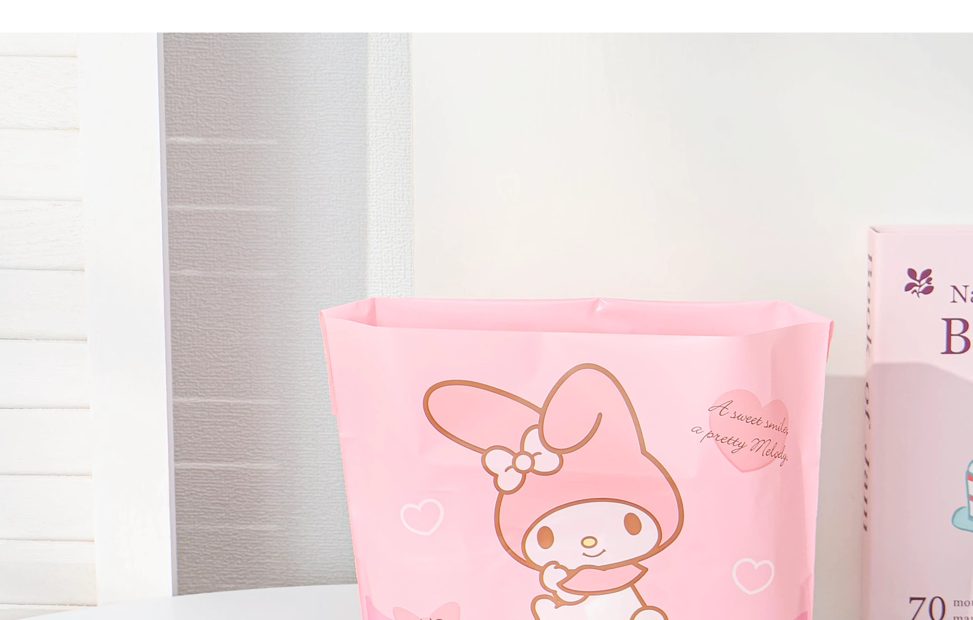 三丽鸥正版车载垃圾袋便携式加厚可爱卡通自粘多功能桌面袋子批发详情14