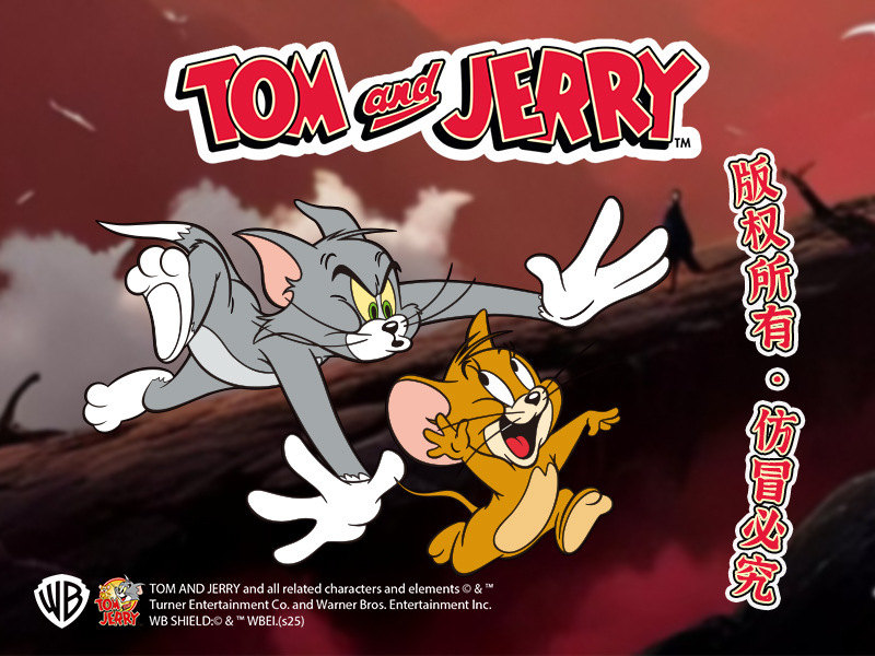 正版猫和老鼠卡通可爱天使汤姆猫公仔魔鬼杰利鼠挂件毛绒玩具礼物详情11